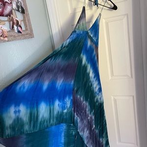 Lulus tie dye flowy sundress